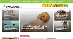 Desktop Screenshot of cwiczenia.org